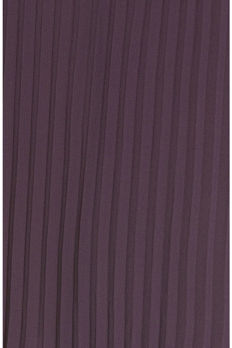 Chiffon Maxi Dress, Alternate, color, PURPLE NIGHT