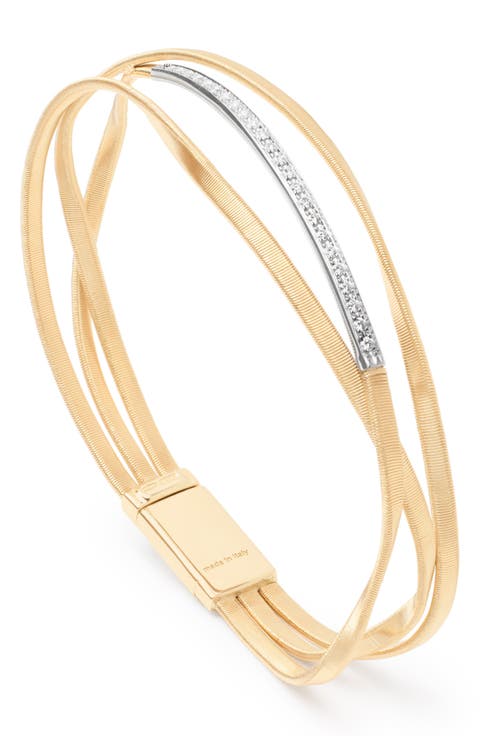 Marrakech Diamond Layered Bangle