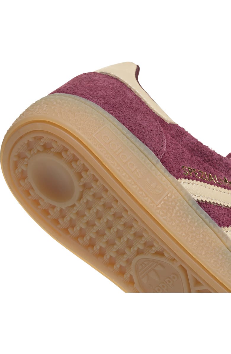 adidas Handball Spezial Sneaker, Alternate, color, Maroon/ Vanilla/ Gold