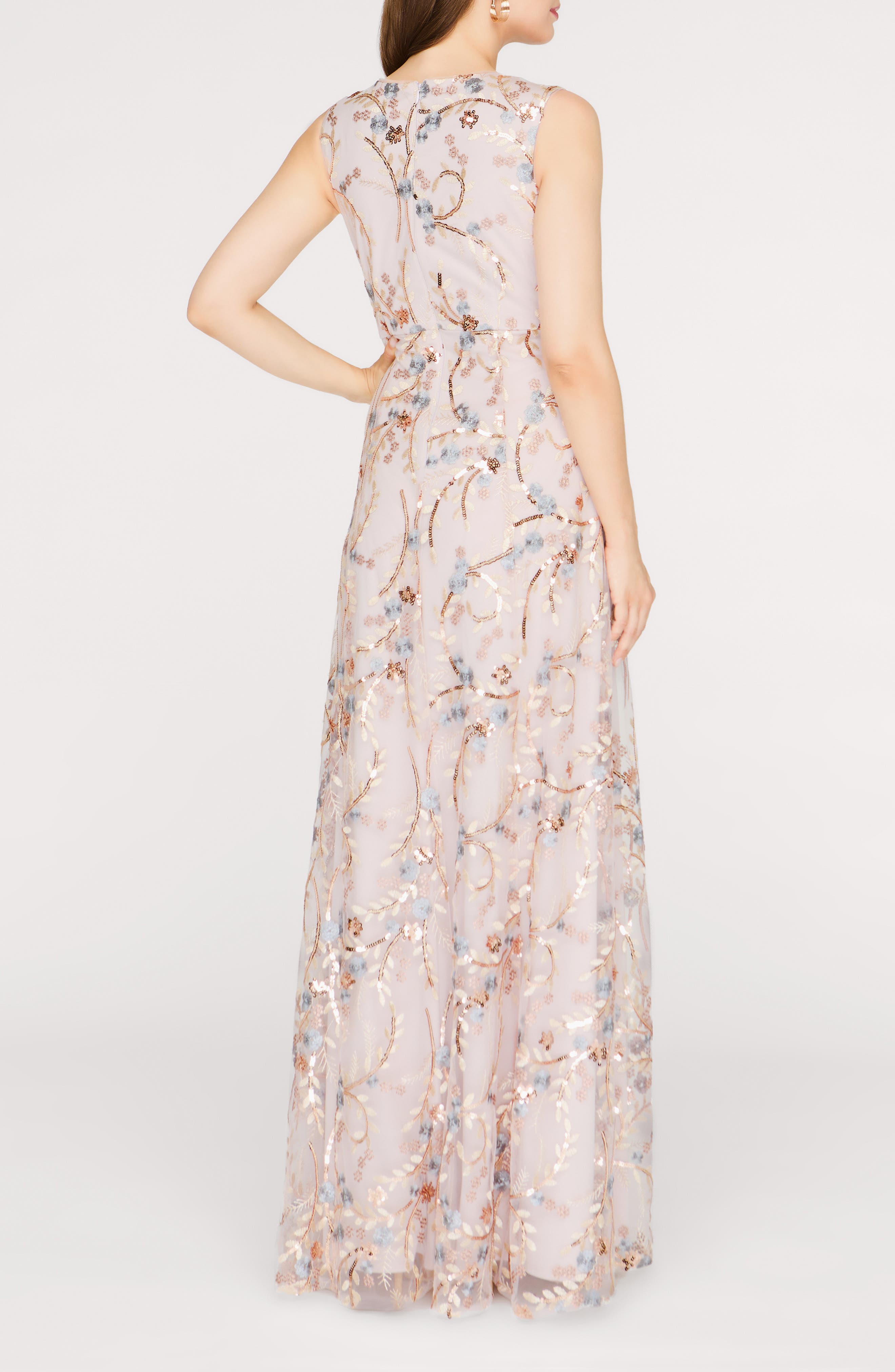 Lavina Sequin Tulle Gown - image 2