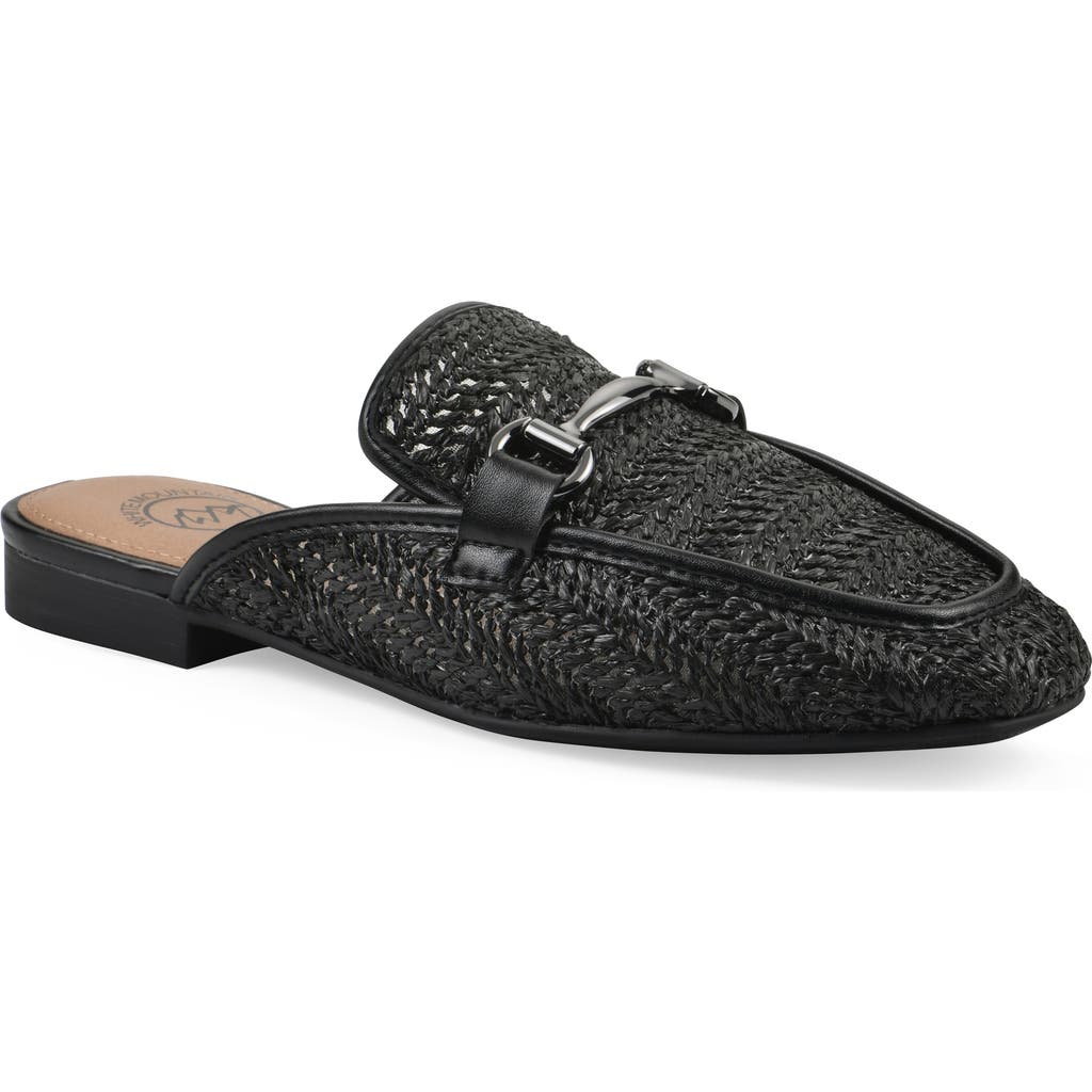 Cliffs By White Mountain Bobbin Bit Mule In Black Smooth