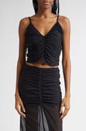 DIESEL® T-Aiky Ruched Tulle Camisole