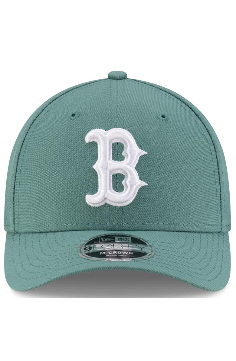 New Era Men's New Era  Green Boston Red Sox 2025 City Connect 9FORTY M-Crown Adjustable Hat, Alternate, color, 