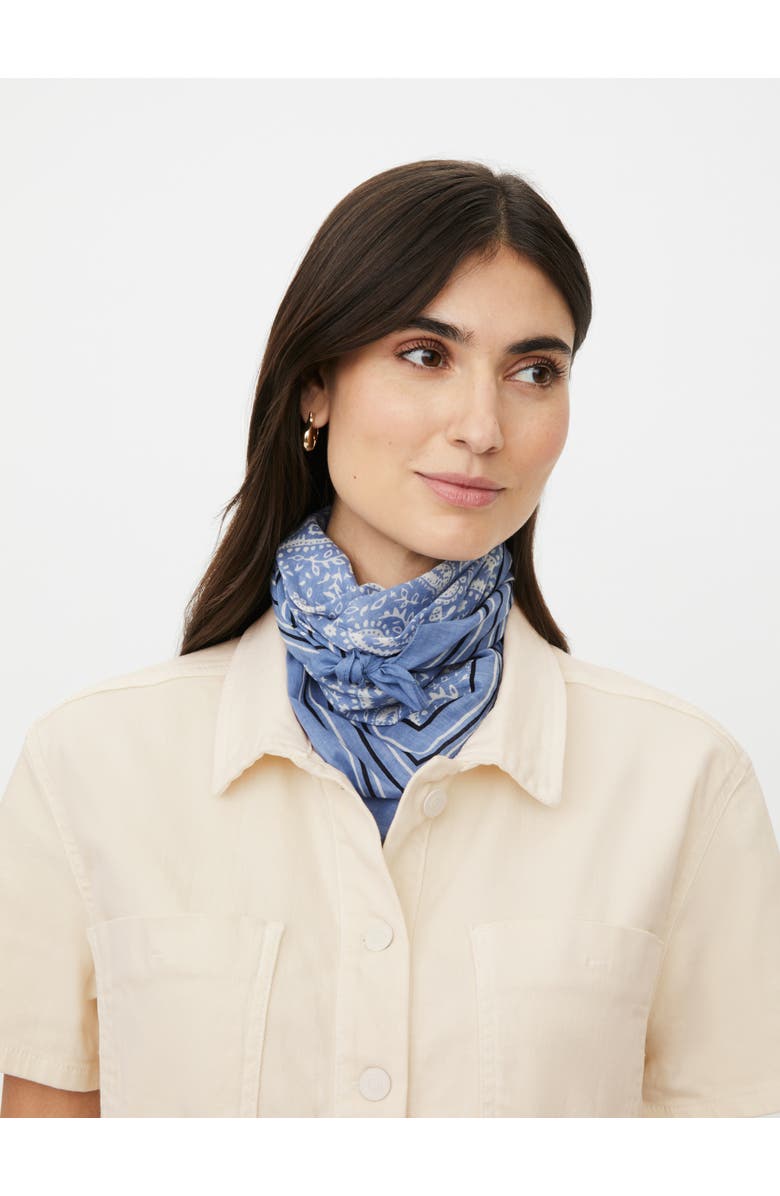 Masai Copenhagen Featherlight Striped Scarf, Alternate, color, Stonewash
