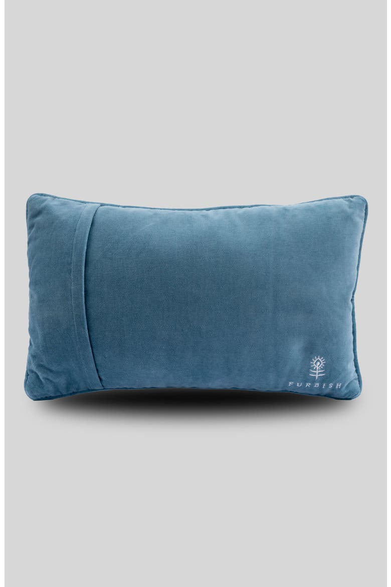 Overserved Needlepoint Pillow, Alternate, color, Overserved