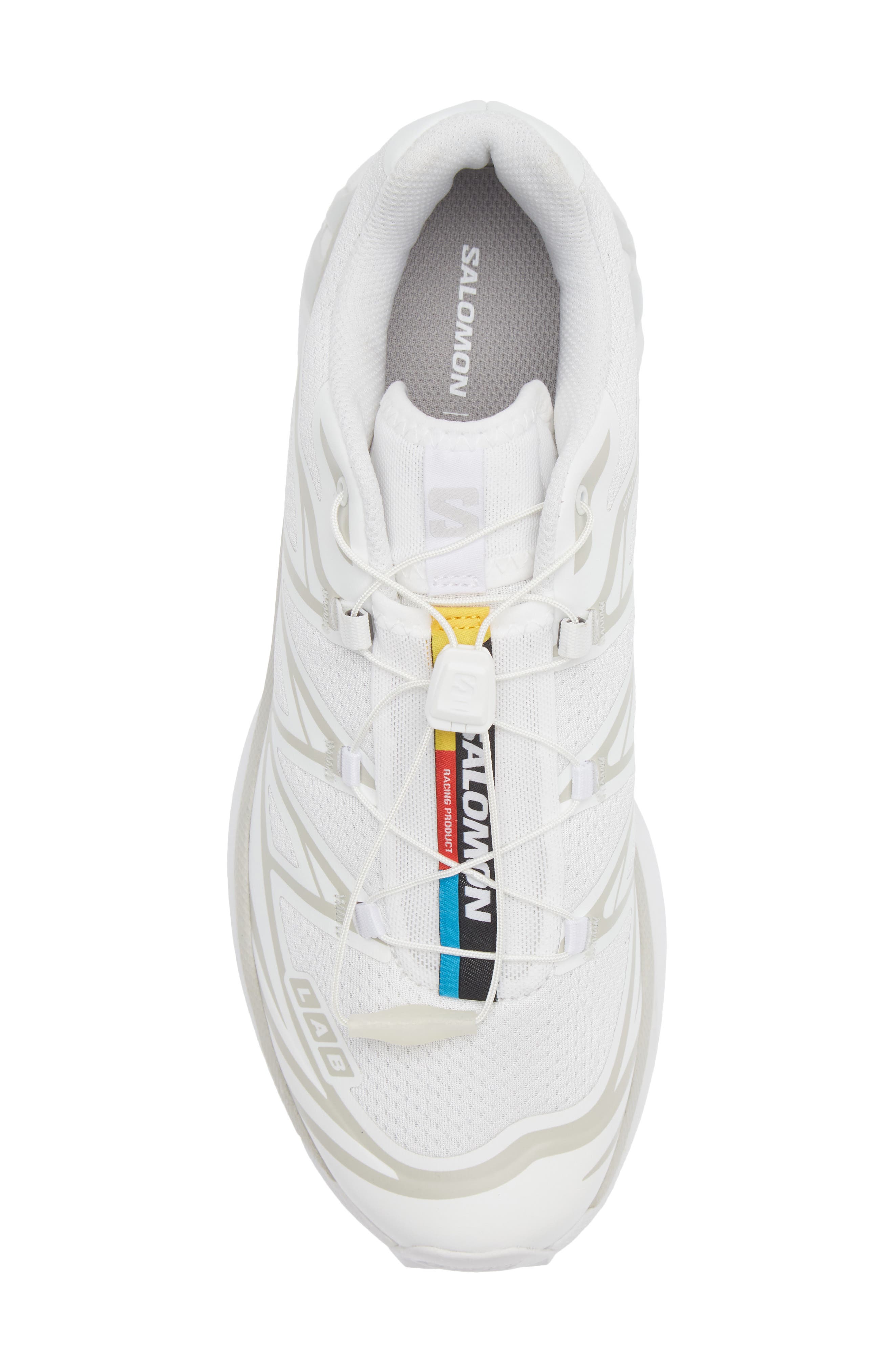 Salomon Gender Inclusive XT-6 Sneaker, Alternate, color, Vanilla Ice/ Iron/ Etherea