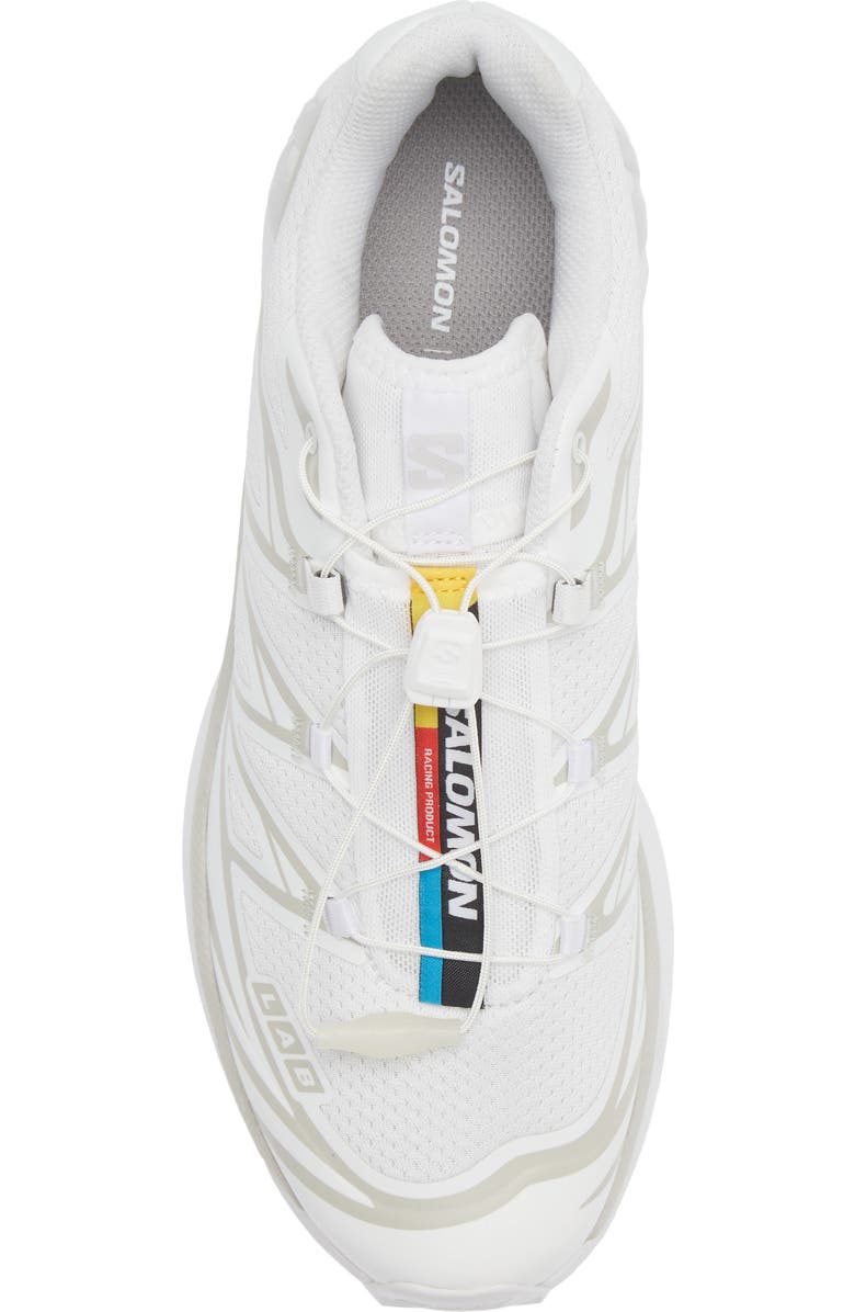 Salomon Gender Inclusive XT-6 Sneaker, Alternate, color, Vanilla Ice/ Iron/ Etherea