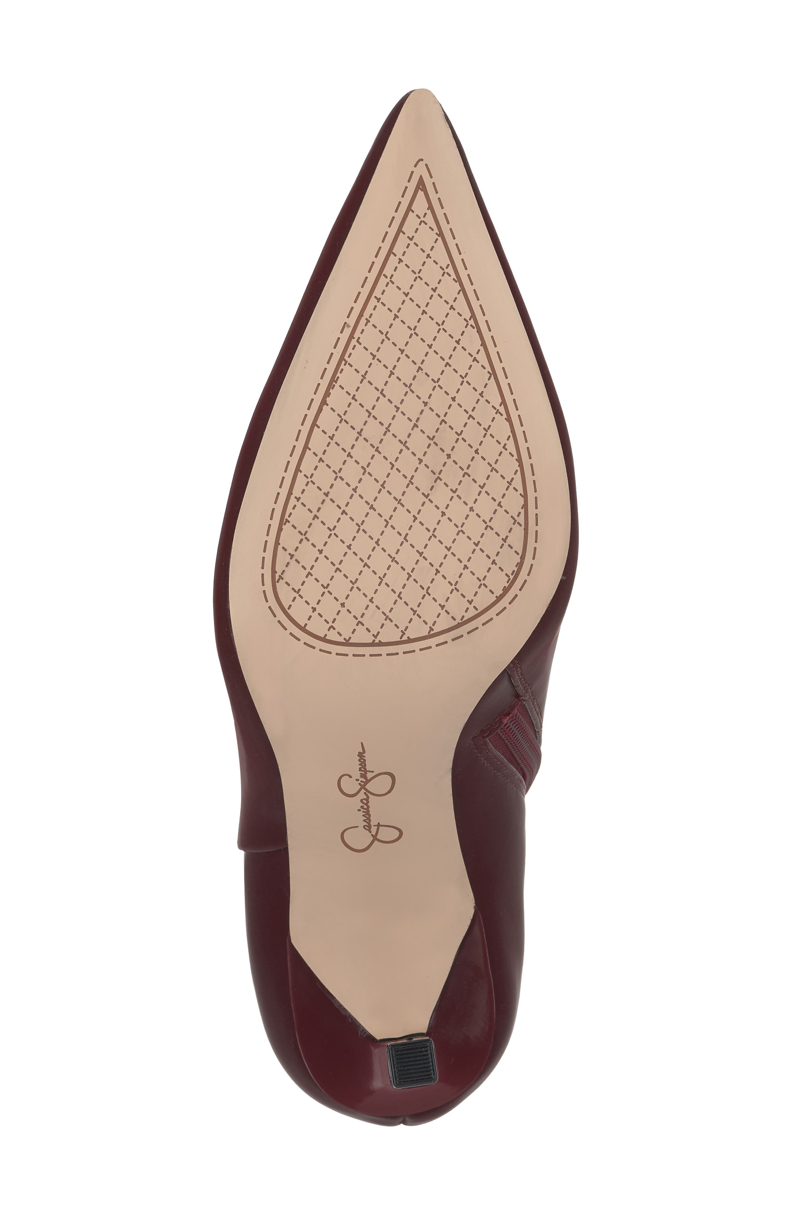 Debia-O Bootie, Alternate, color, DARK CHERRY