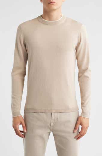 Jack Victor Drummond Tipped Combed Cotton Sweater