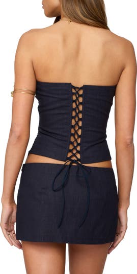 Rebel Strapless Corset Top