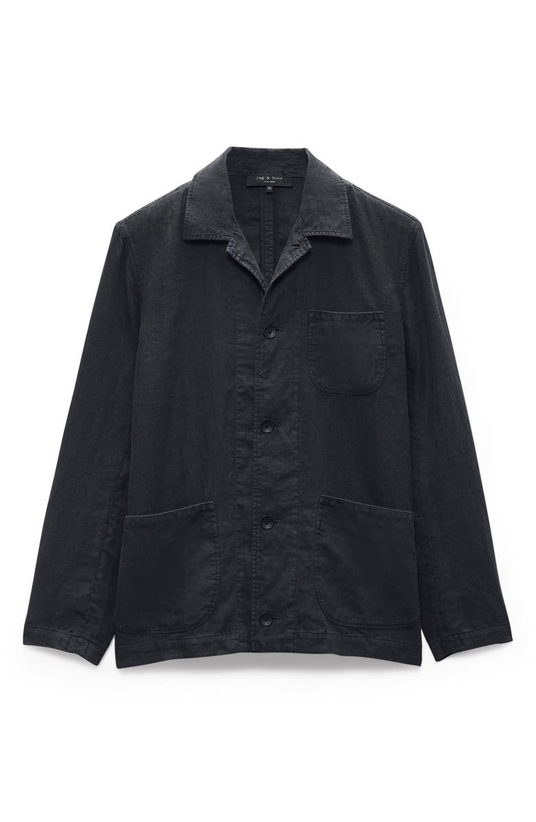 rag & bone Evan Linen Chore Jacket, Alternate, color, 