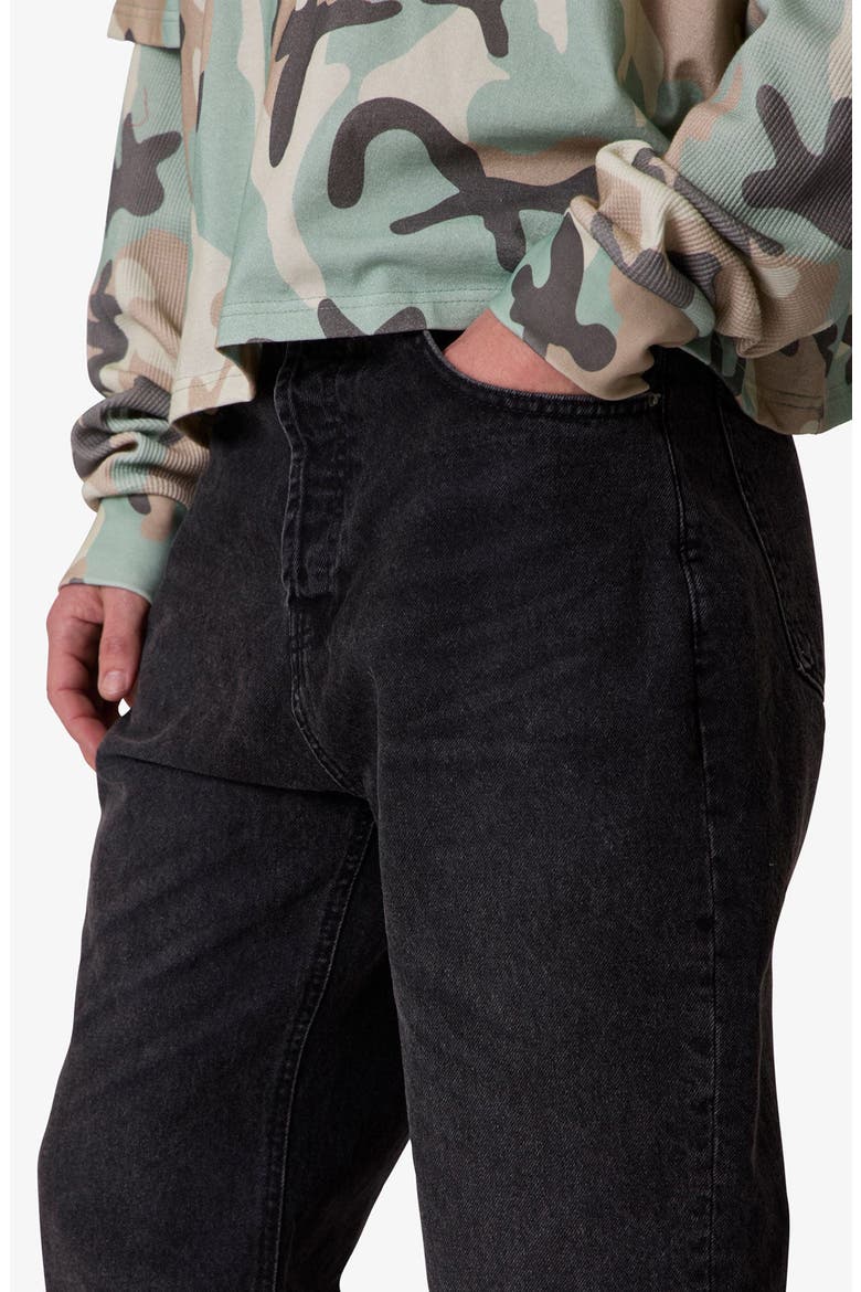 Baggy Denim Jeans, Alternate, color, WESTERN BLACK