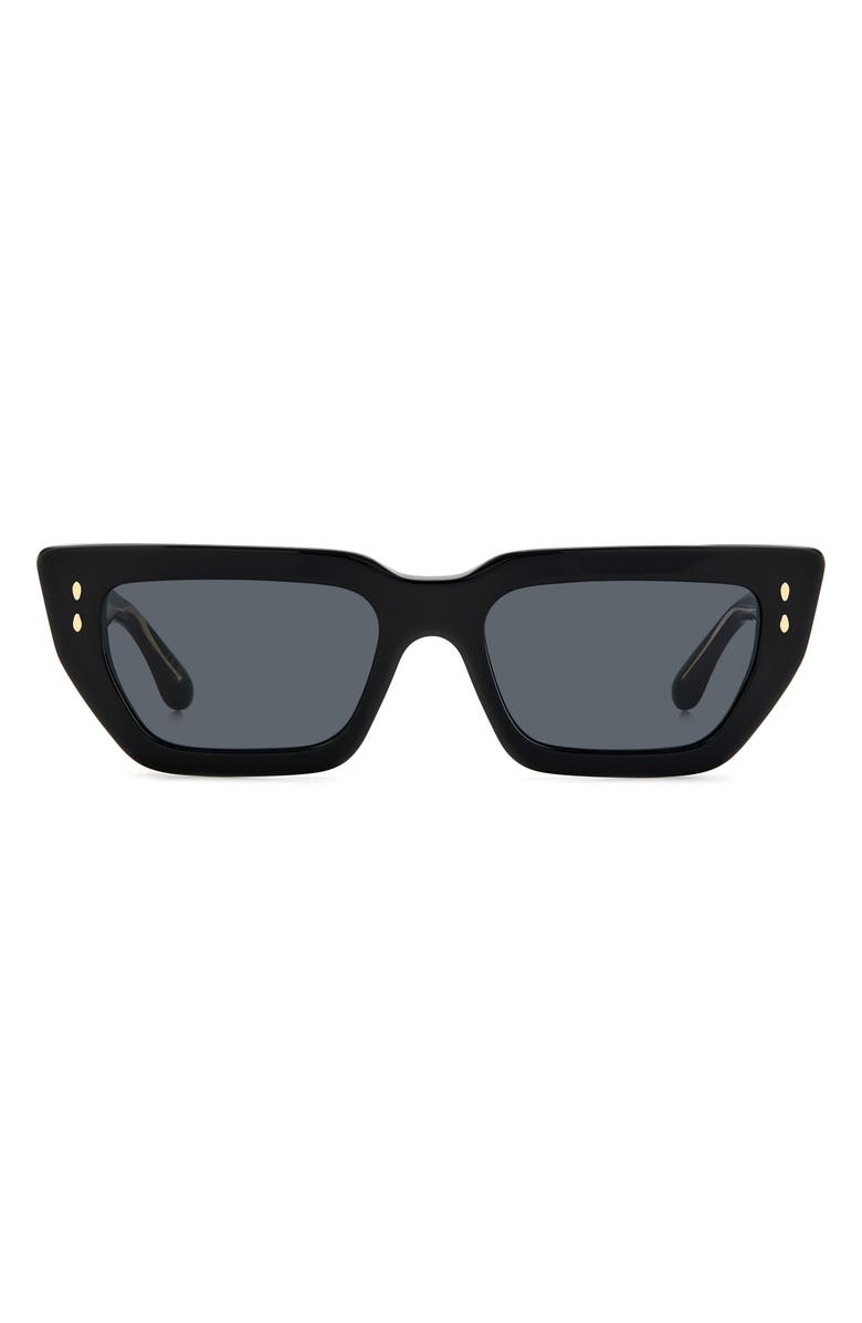Isabel Marant 54mm Rectangular Sunglasses, Main, color,