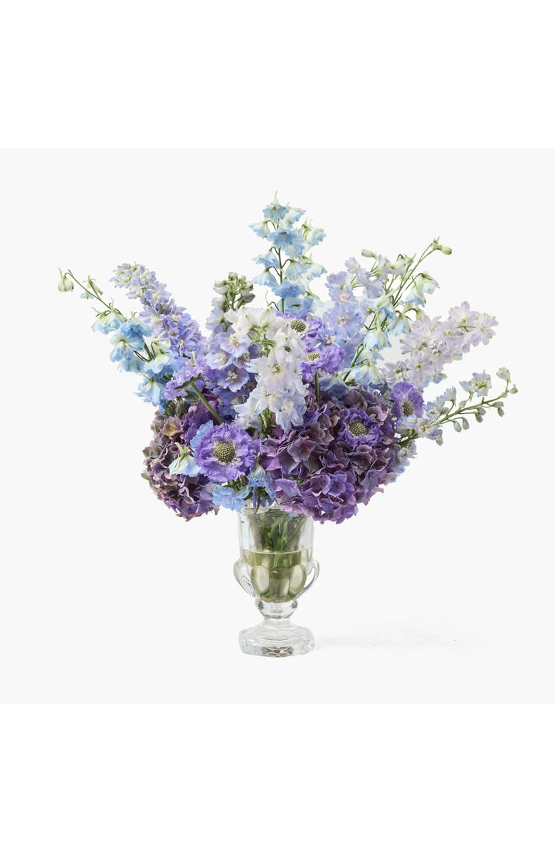 Mrs. Alice Large Delilah Vase, Main, color, Clear