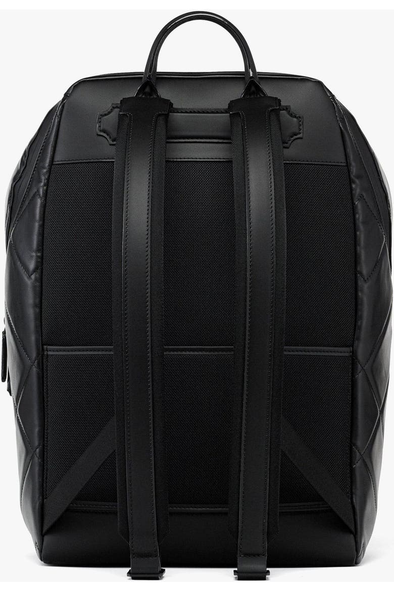 backpack with leather diamond Tory Burch Quilted Small Gold-Tone Clasp Theres a designated area large enough for a 17 laptop Small Black Diamond Backpack, Quilted