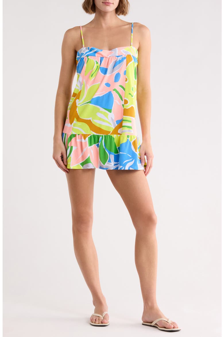 Guilia Cover-Up Dress, Alternate, color, GREEN