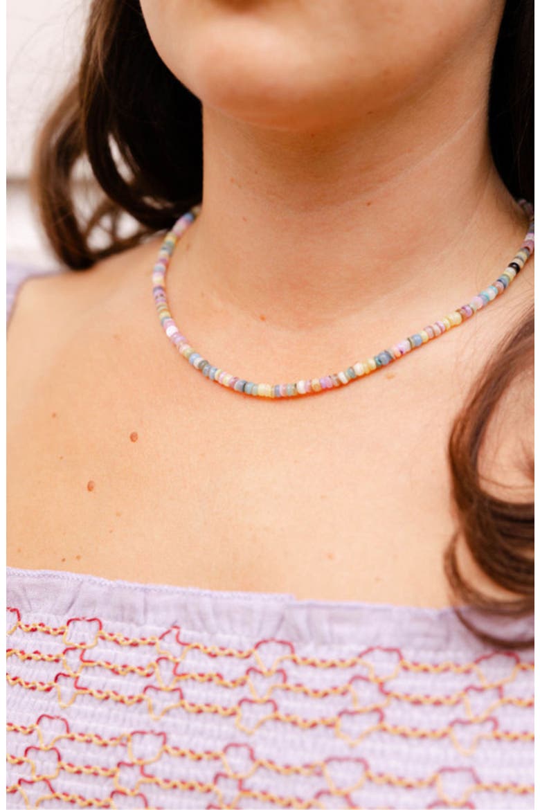 Misty Daydream Necklace, Alternate, color, Pink