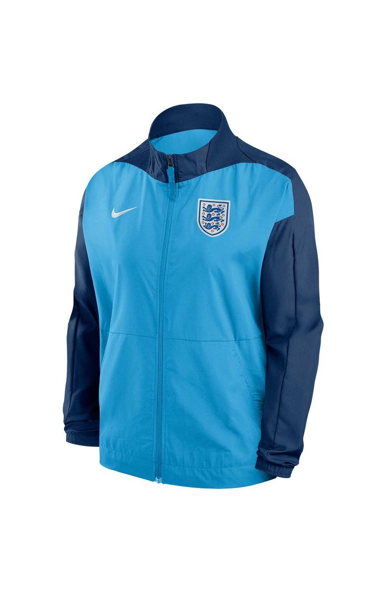 Nike Women's Nike Blue England Women's National Team 2023 Anthem Raglan Performance Full-Zip Jacket, Alternate, color, Blue