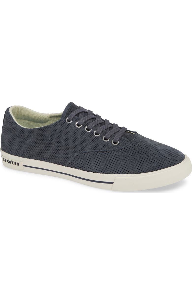 SeaVees Hermosa Plimsoll Varsity Perforated Sneaker, Main, color,