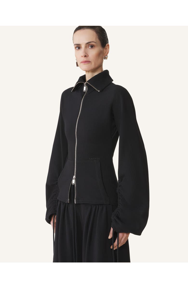 Lanvin COTTON FLEECE ADN CASHMERE JACKET, Alternate, color, 