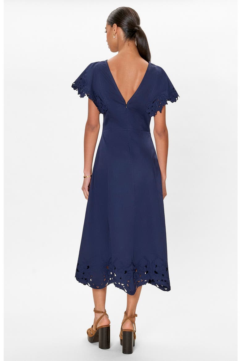Rachelle Dress, Alternate, color, Maritime Blue