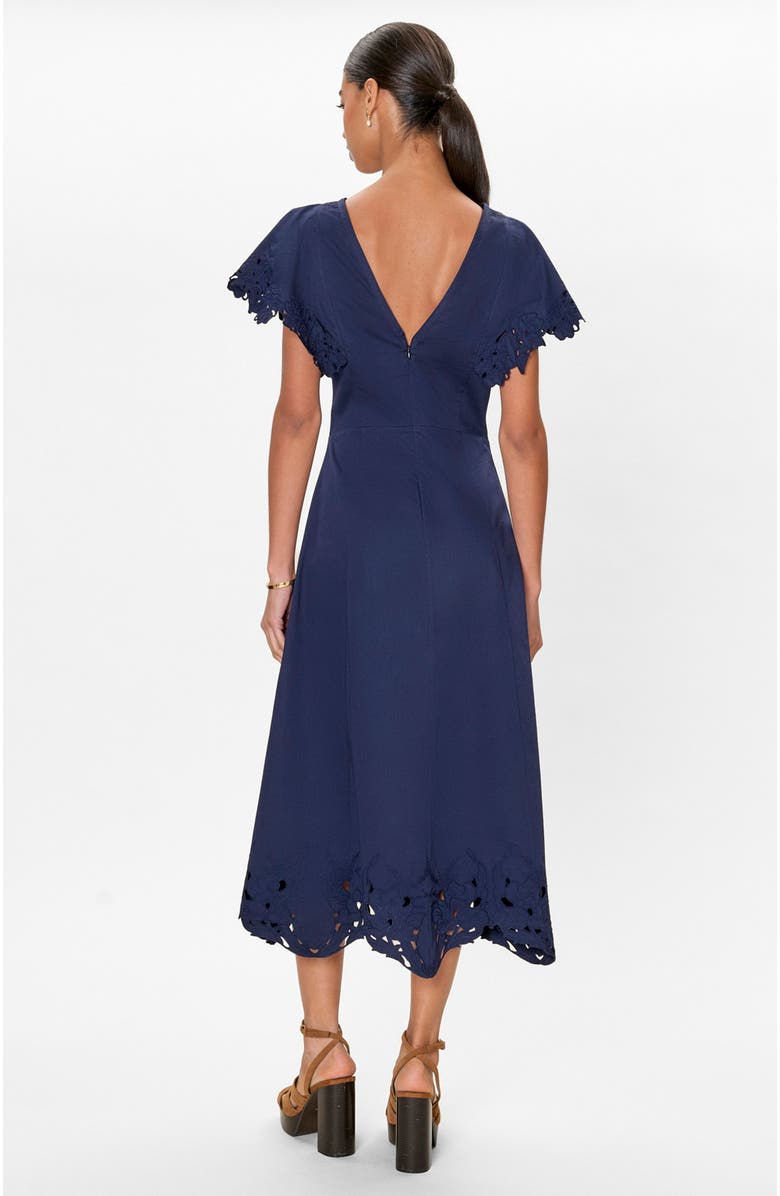 Rebecca Taylor Rachelle Dress, Alternate, color, Maritime Blue