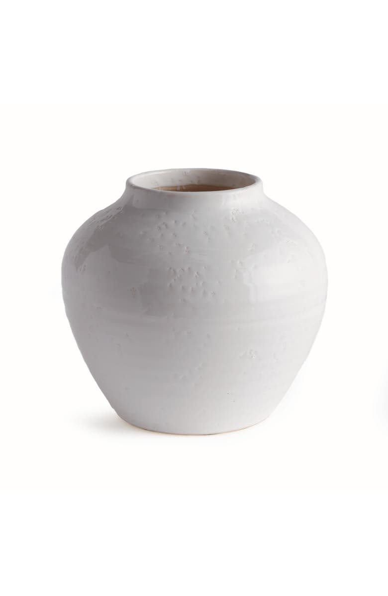 Napa Home & Garden Talullah Wide Vase, Main, color, White