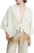 ottod'Ame Silk Blend Relaxed Fit Jacket