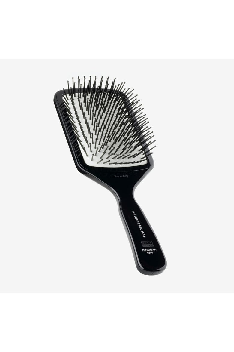 High Quality Plastic Paddle Brush - Pom Pins, Main, color, Black