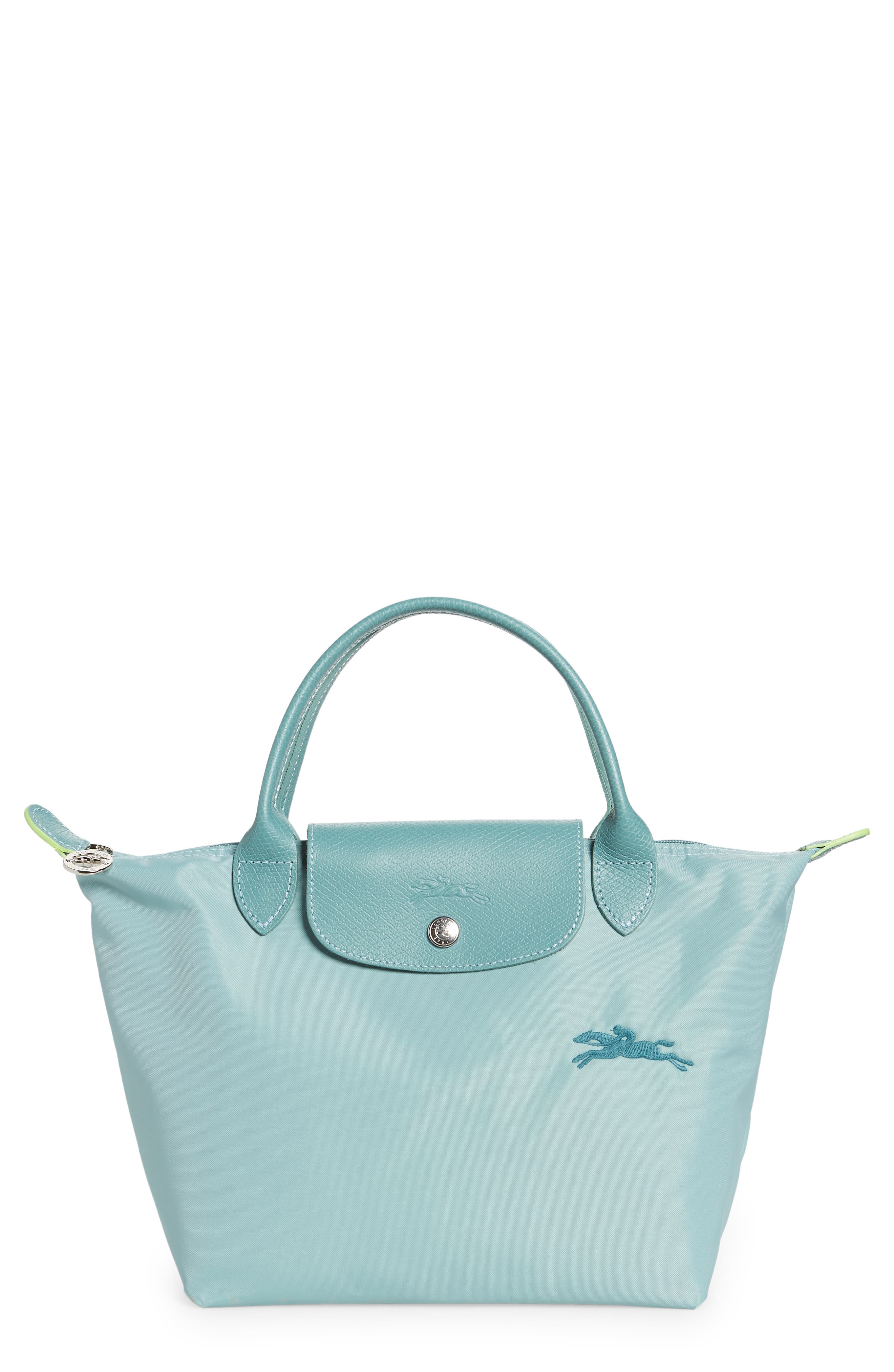 Le Pliage Green Recycled Canvas Top Handle Bag