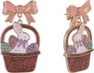 Hallmark Easter Basket and Bunny Earrings