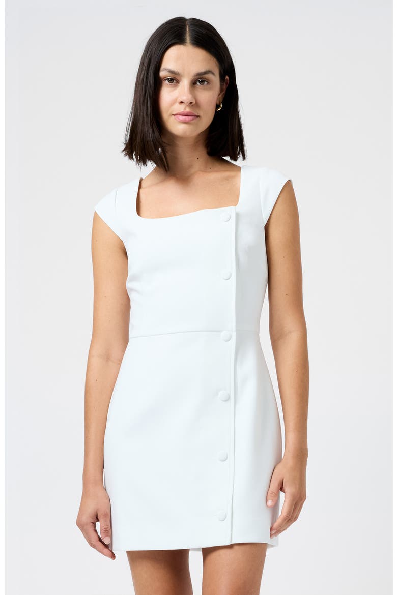 Azra Twill Minidress, Alternate, color, SUMMER WHITE