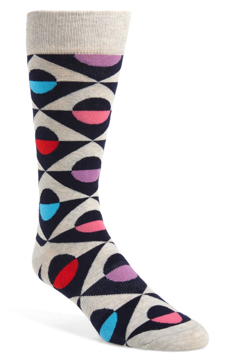 Fun Socks Squared Away Socks, Main, color,