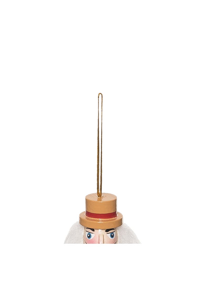 Gondolier Nutcracker Christmas Tree Ornament, Alternate, color, Black