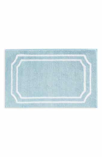 Skylands Border Microfiber Bath Rug