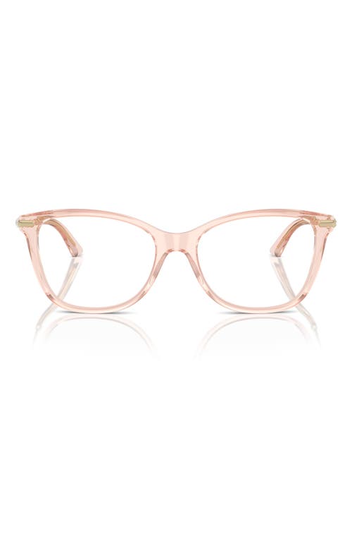 Jimmy Choo 54mm Pillow Optical Glasses In Pink
