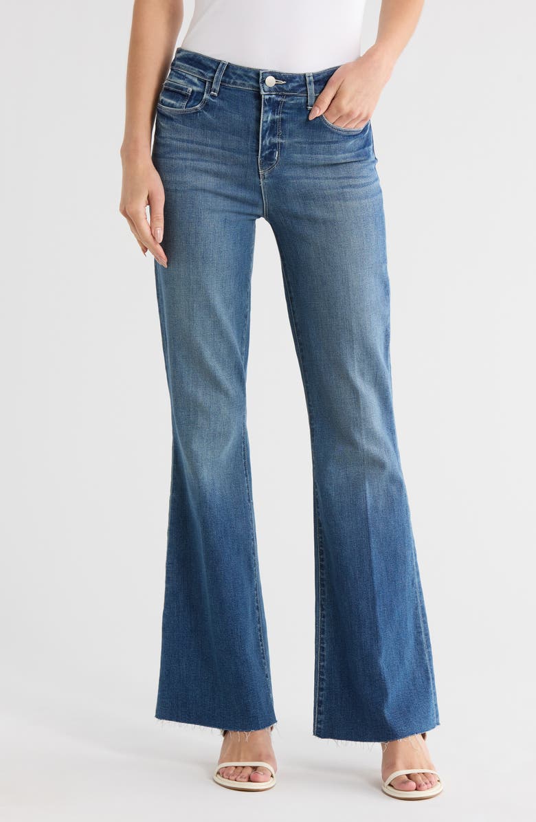L'AGENCE Sera High Waist Flare Jeans, Main, color,