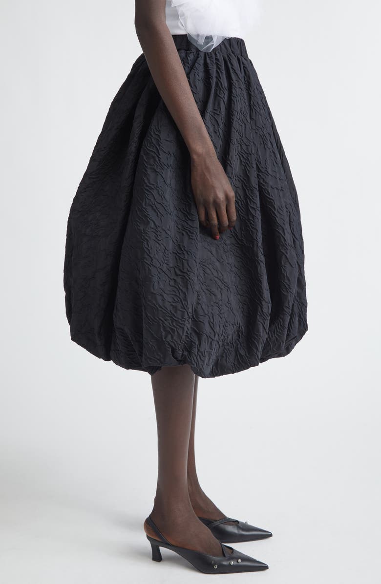 Noir Kei Ninomiya Double Weave Jacquard Bubble Skirt, Alternate, color,