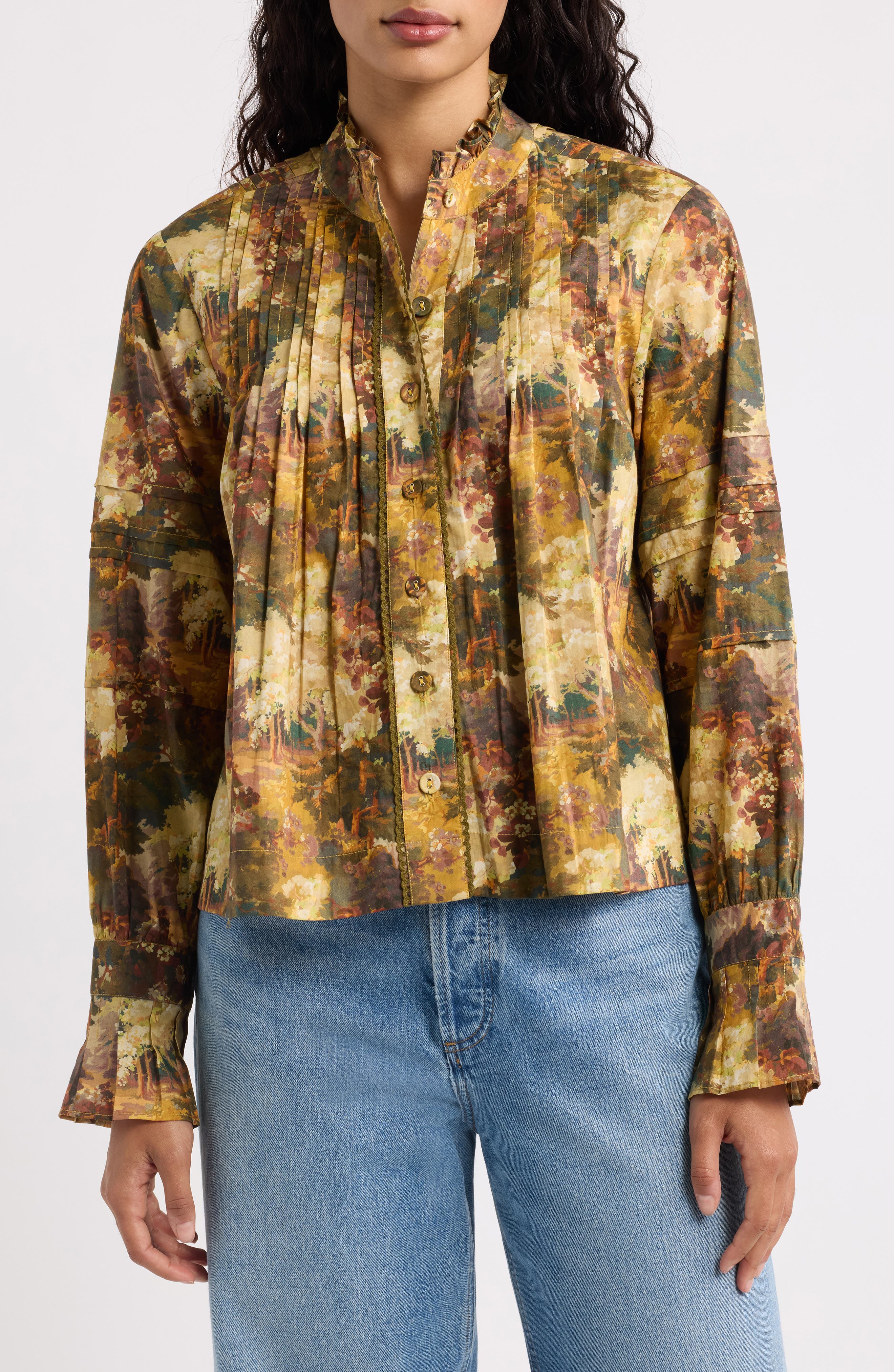 selected AUTUMN ARBORETUM LIBERTY PRINT