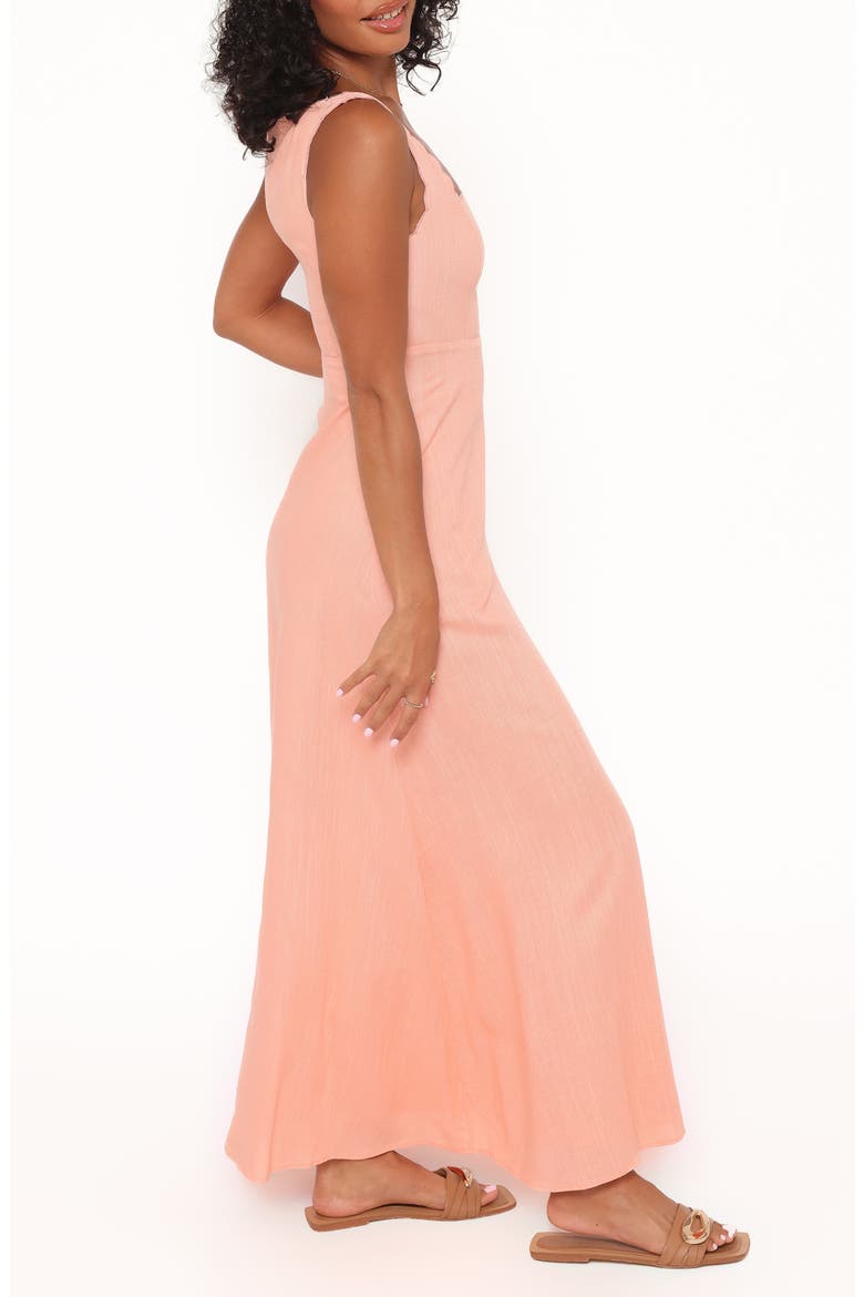 Amalie Maxi Dress, Alternate, color, PASTEL PEACH