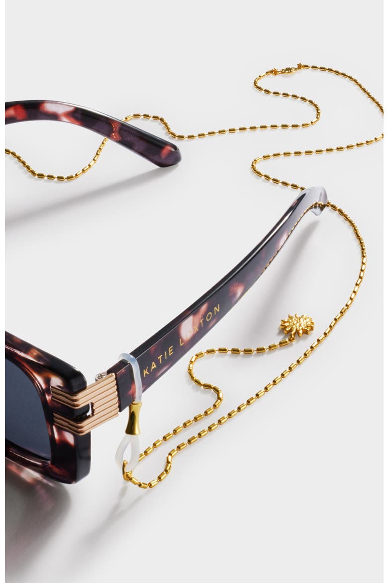 Solesi Sun Sunglasses Chain, Alternate, color, Gold Coated