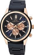 PORSAMO BLEU Logan Chronograph Silicone Strap Watch