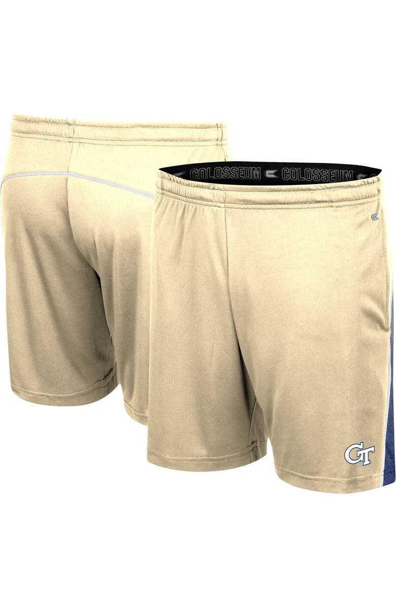 COLOSSEUM Men's Colosseum Gold Georgia Tech Yellow Jackets Laws of Physics Shorts, Main, color,