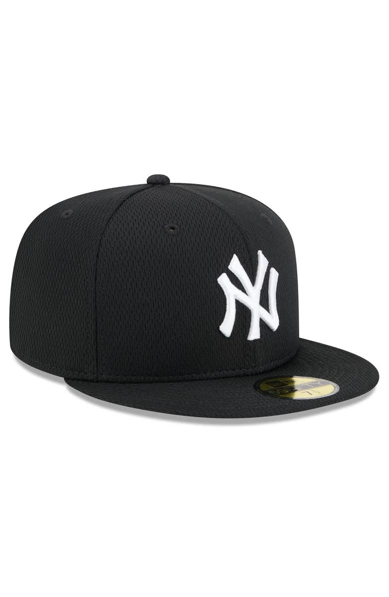 New Era Men's New Era Black New York Yankees 2025 MLB Clubhouse 59FIFTY Fitted Hat, Alternate, color, 
