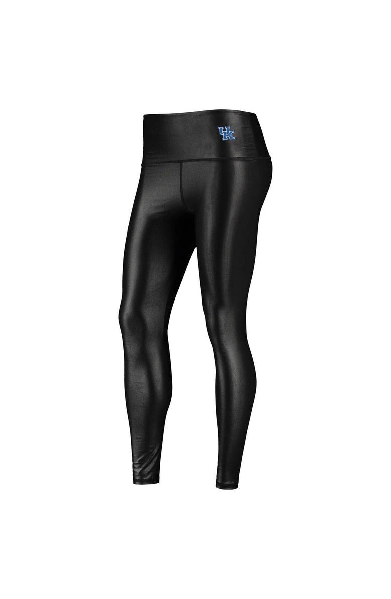 ZOOZATZ Women's ZooZatz Black Kentucky Wildcats Shine Liquid Leggings, Alternate, color, 