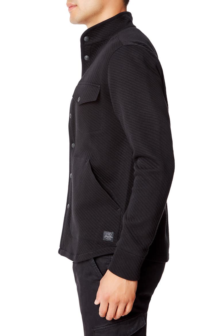Fuji Shirt Jacket, Alternate, color, BLACK