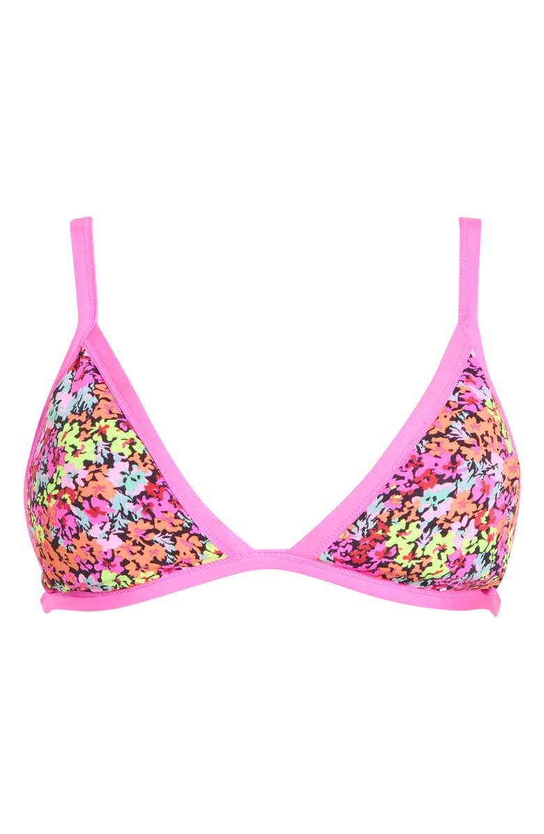 Maaji Rewind Reversible Bikini Top, Alternate, color, Yellow