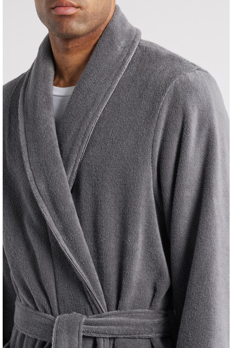 Hydrocotton Robe, Alternate, color, GREY TORNADO