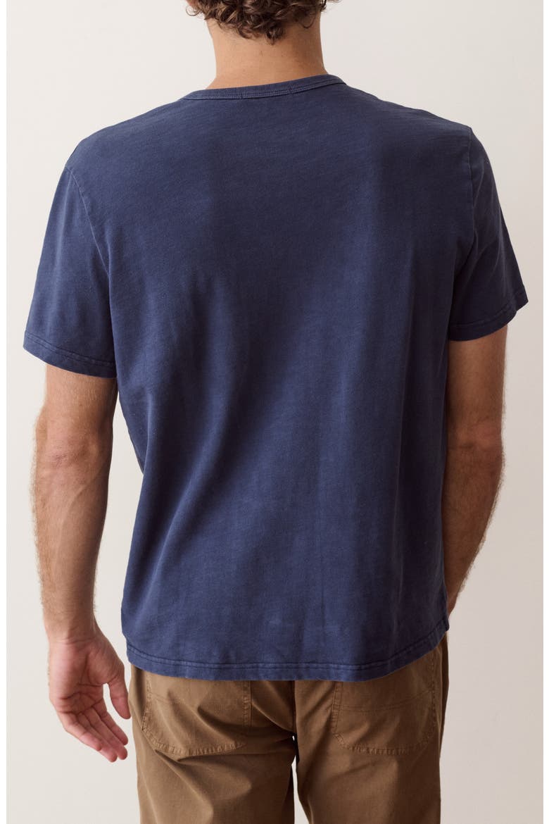 Luxe Slub Pocket T-Shirt, Alternate, color, NAVY