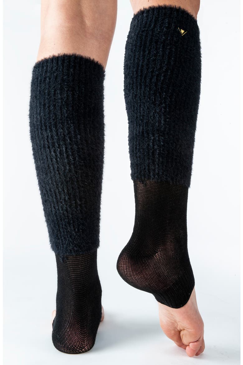 Ringside Leg Warmers, Alternate, color, BLACK